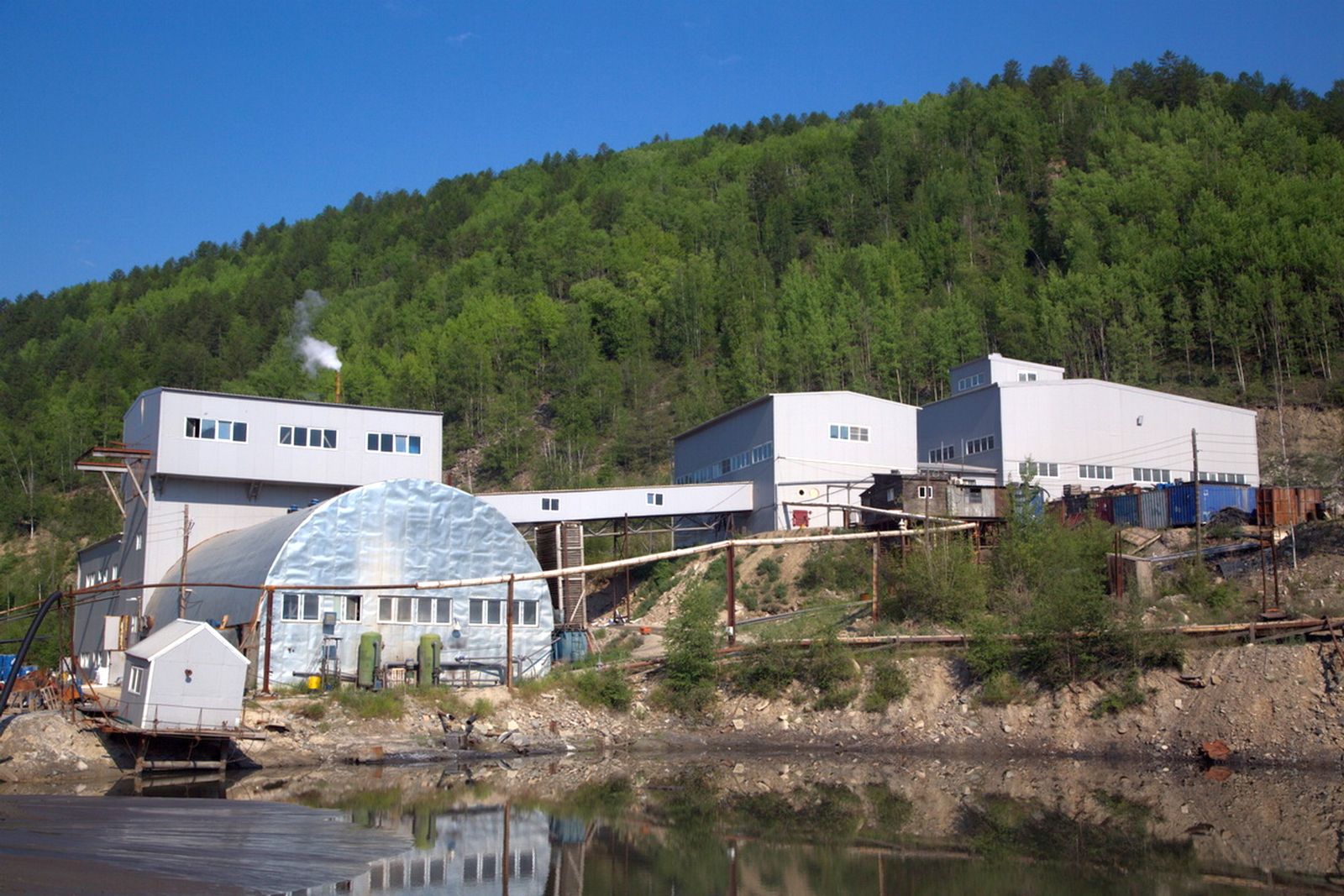 Кедровка, обогатительная фабрика