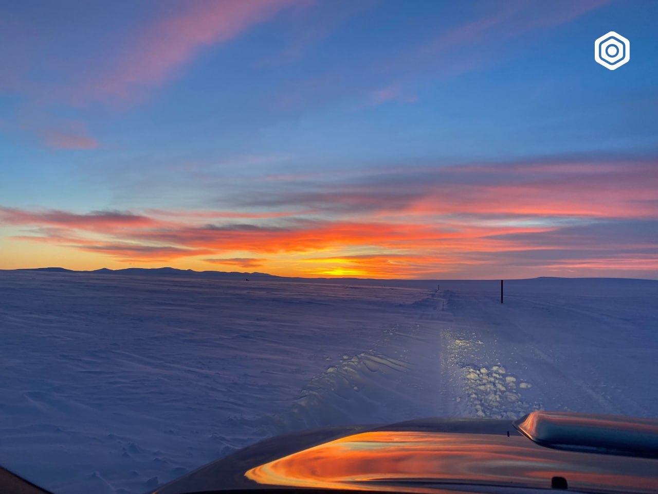 Дорога на месторождение Кекура
