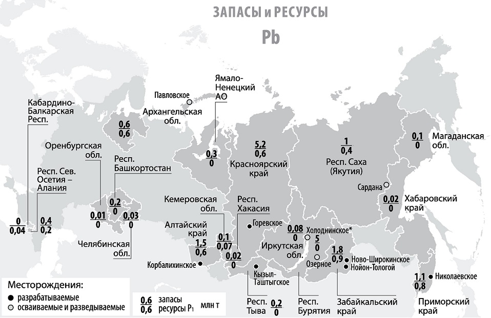 Центры свинца. Месторождения свинца в России на карте. Месторождения свинцово-цинковых руд в России. Месторождения свинца в России. Крупные месторождения свинца в России.