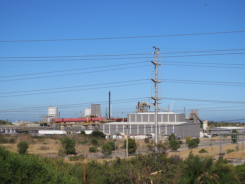 The Kwinana Lithium Plant, Western Australia